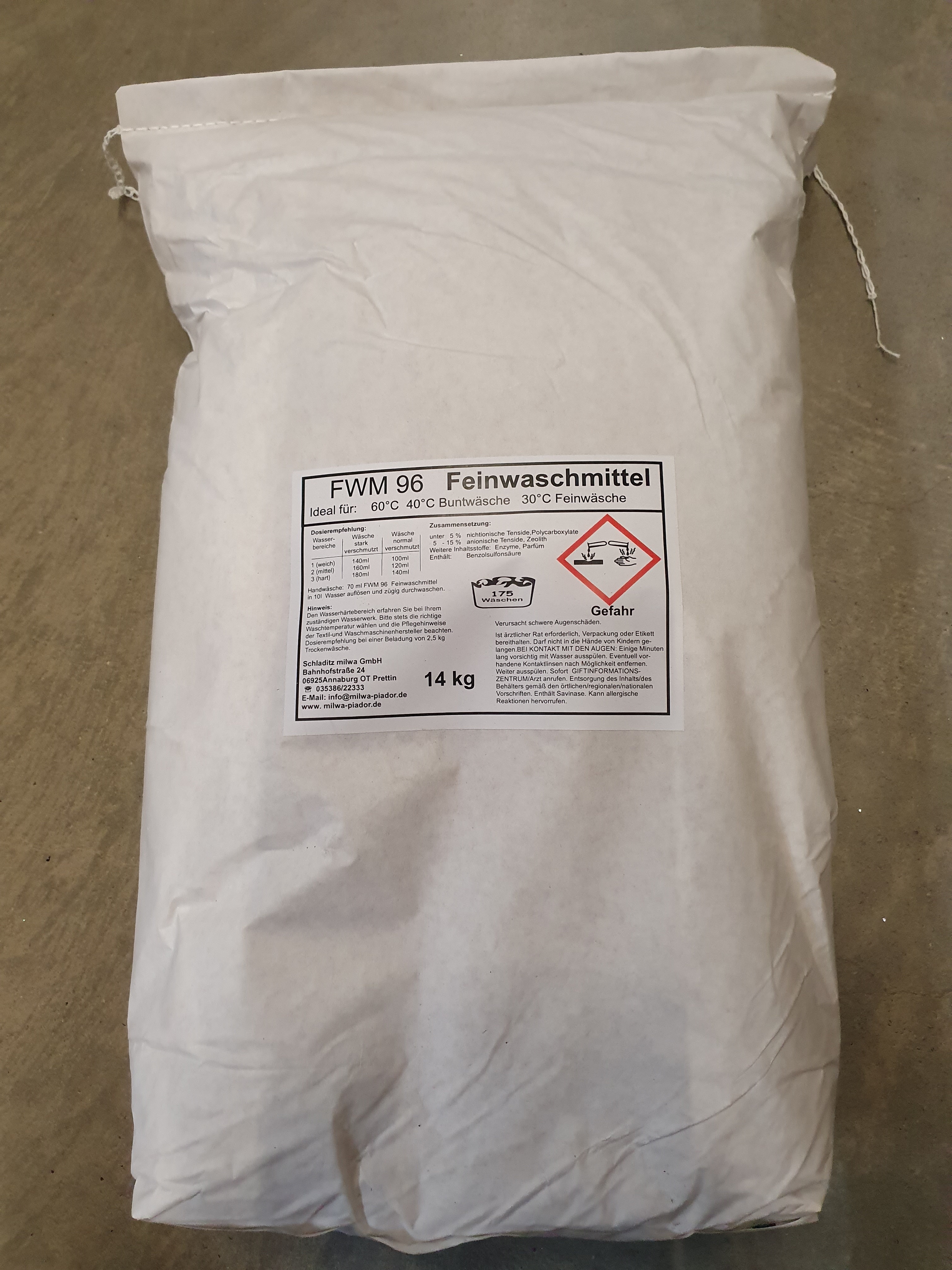 Feinwaschmitel FWM   14 kg 