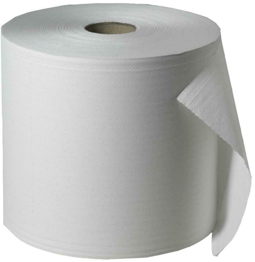 2 Ro. WEPA Tissue-Putzrollen weiß B 24 x L 35 cm